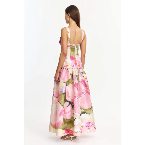 Acler Reeve Maxi Dress in Garden Afternoon, view 3