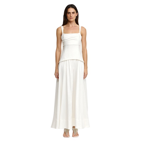 Acler Reeve Maxi Dress in Ivory