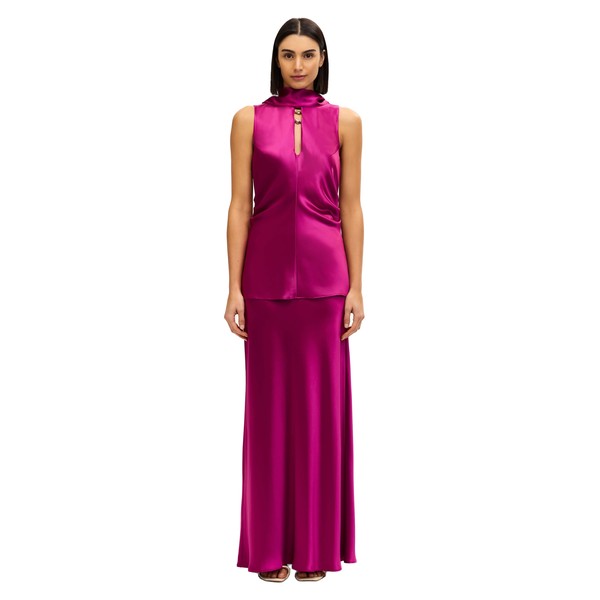 Acler Shortgreen Maxi Skirt in Iris