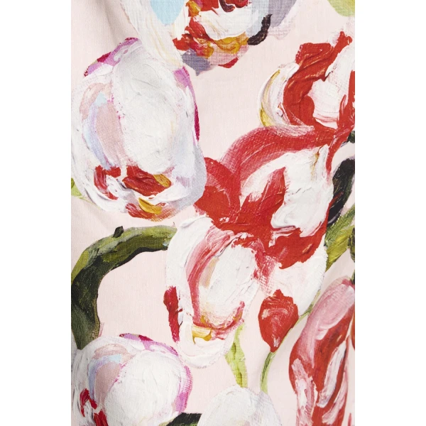 Acler Southacre Maxi Skirt in Cherry Medley, view 4