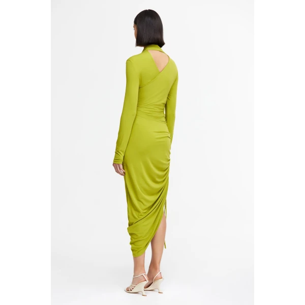 Acler Sponend Maxi Dress in Avocado, view 3