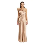 Acler Werona Maxi Dress in Champagne