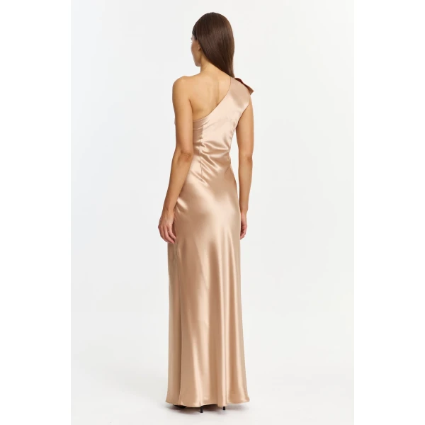 Acler Werona Maxi Dress in Champagne, view 3