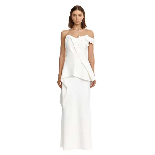 Acler Westhart Maxi Dress in Ivory