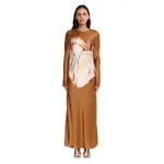 Acler Wittonhill Maxi Dress in Caramel Arum Lily
