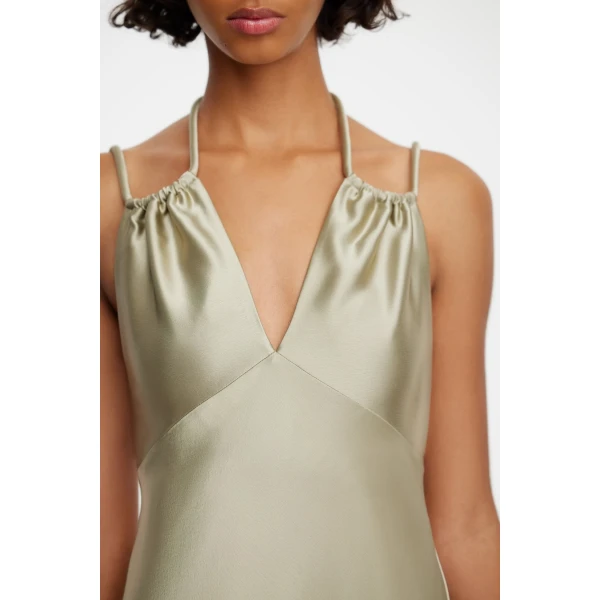 Acler Woodlake Maxi Dress in Stone, view 4