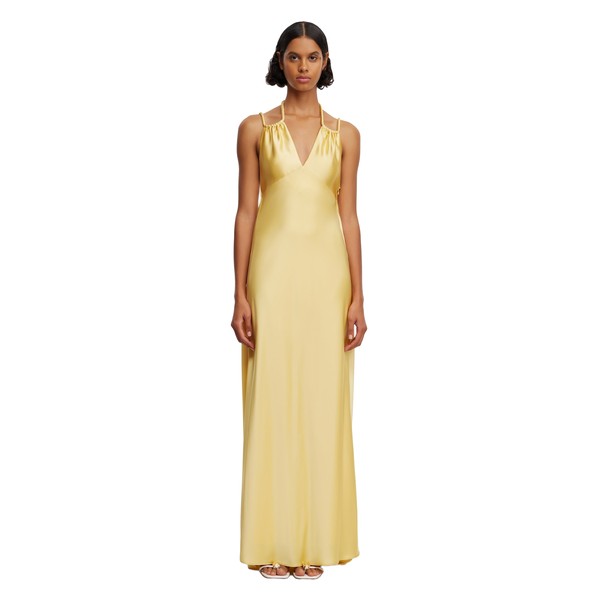 Acler Woodlake Maxi Dress in Sun Yellow