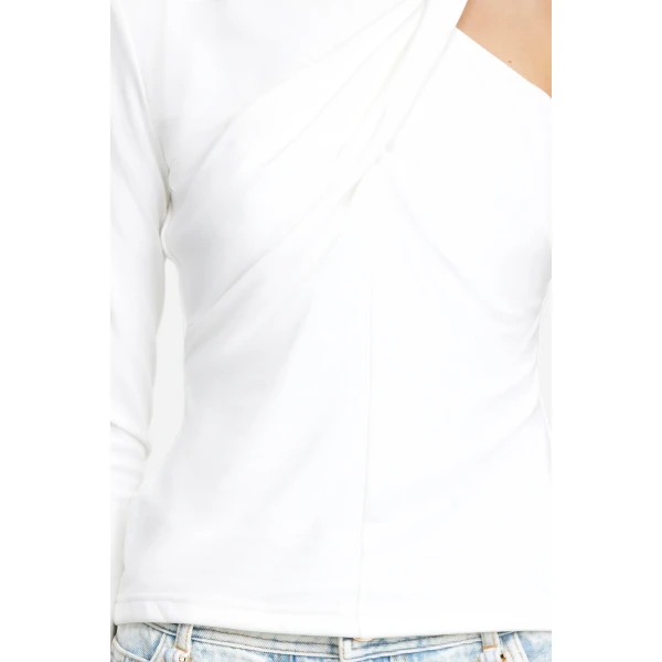 Acler Wyson Top in Ivory, view 4