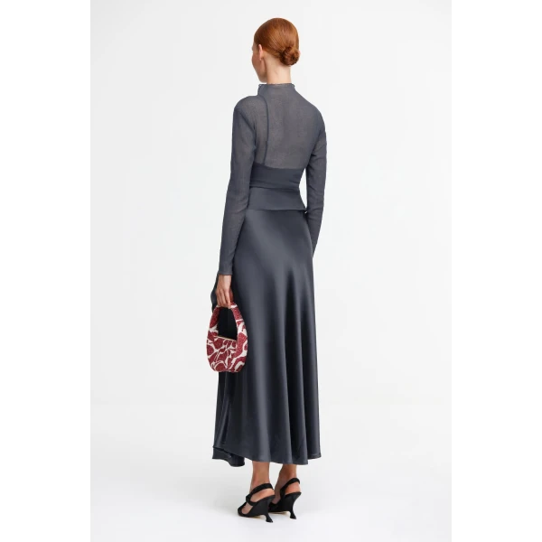 Acler Yewdale Maxi Dress in Slate, view 3