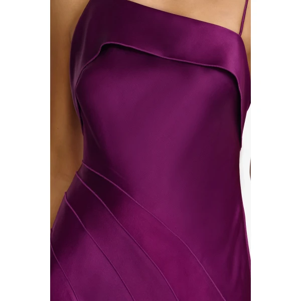 Acler Zetland Maxi Dress in Shiraz, view 4