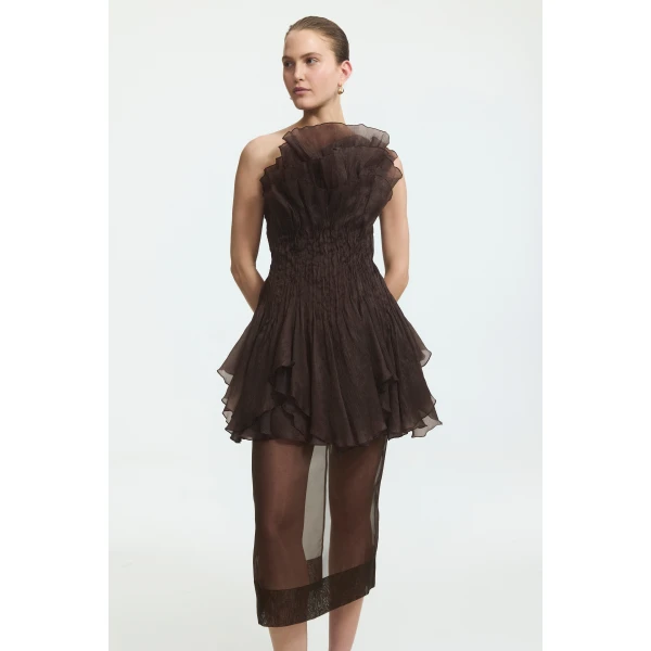 Chocolate dresses