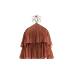 Aven Pleated Top
