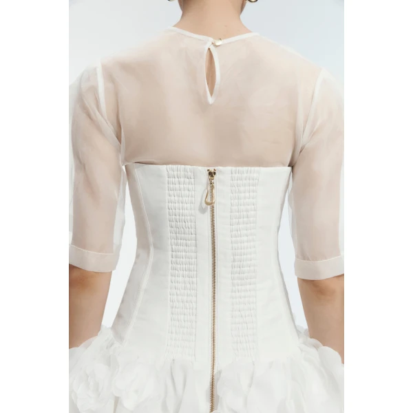 Aje Cloudscape Mini Dress