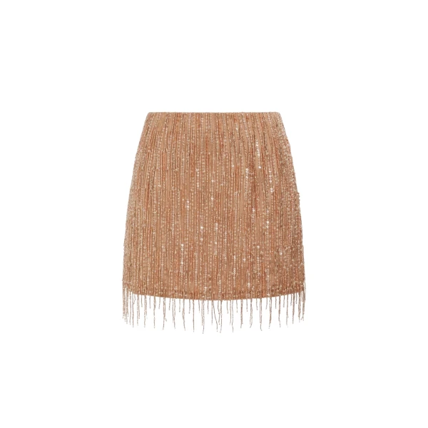 Glisten Embellished Mini Skirt