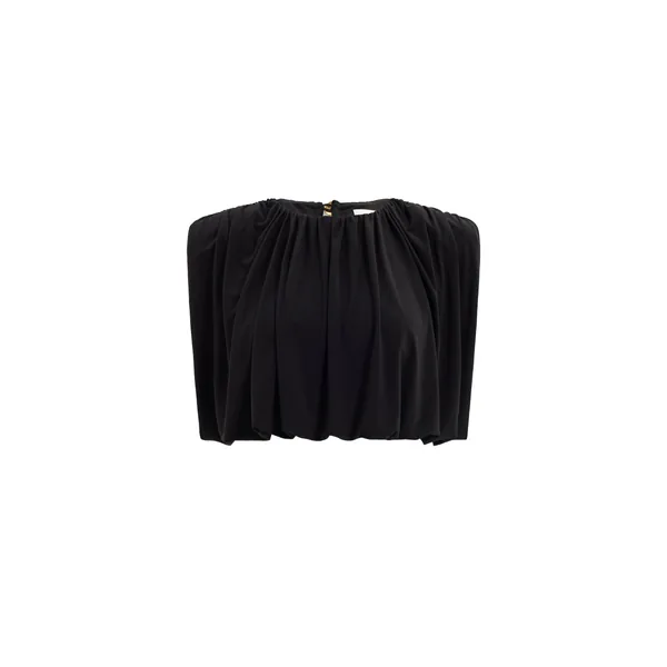 Aje Lunaria Ruched Jersey Top