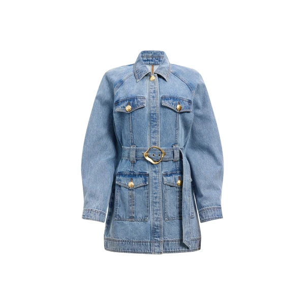 Lyra Denim Mini Dress