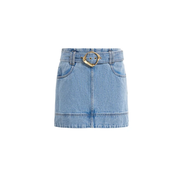 Lyra Denim Mini Skirt