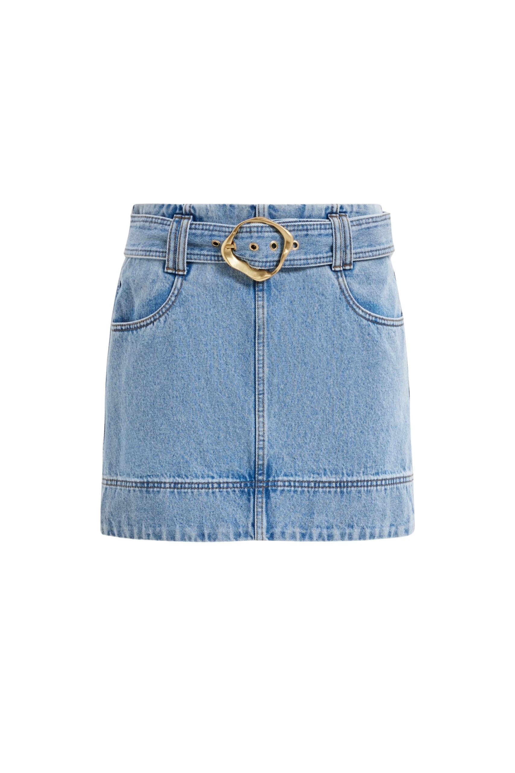 Aje-Lyra-Denim-Mini-Skirt-scaled38582_nobg Lyra Denim Mini Skirt - Image 1