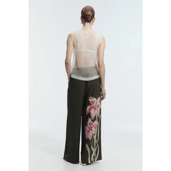 Aje Rhea Silk Pant