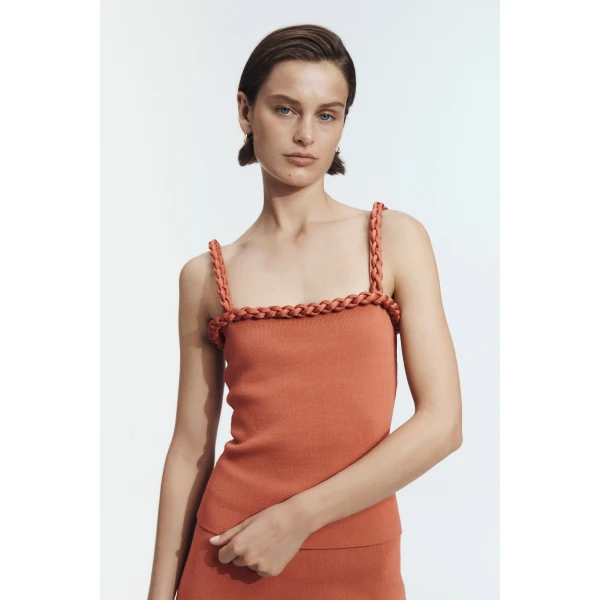 Aje Ribiona Knit Tank, view 3