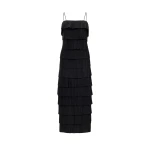 Shade Pleated Midi Dress