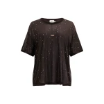 Twila Embellished Knit Tee