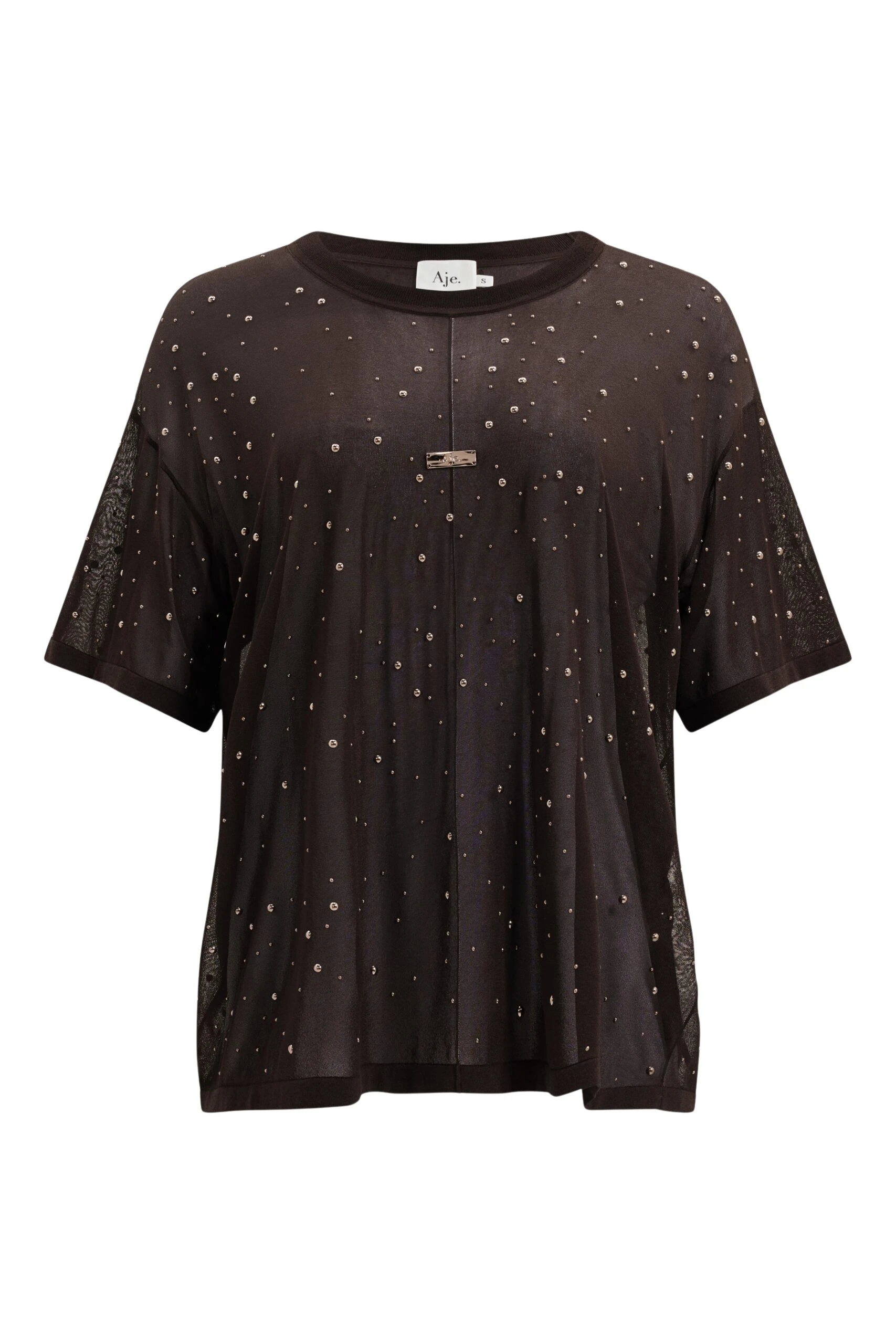 Aje-Twila-Embellished-Knit-Tee-scaled37773_nobg Twila Embellished Knit Tee - Image 1