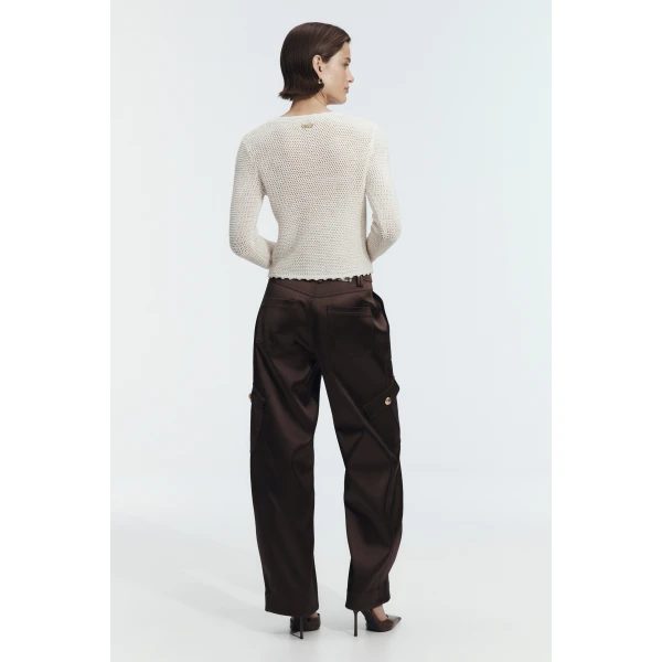 Aje Uma Long Sleeve Knit Tee