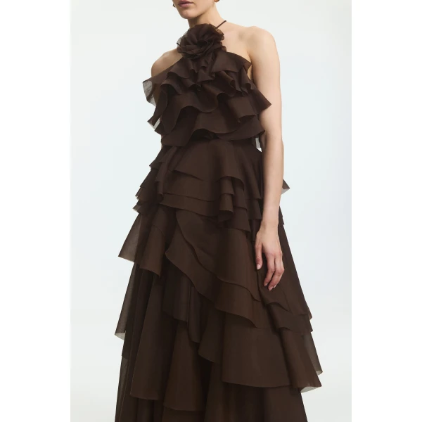 Chocolate dresses