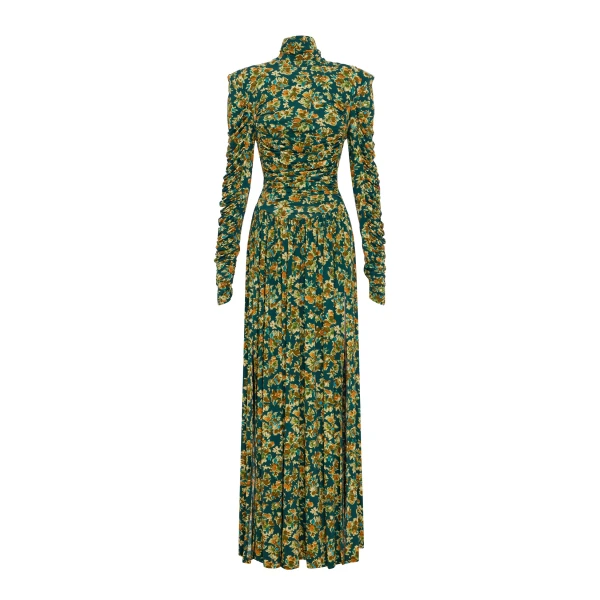 Clem Ruched Midi Dress