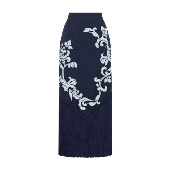 Alemais Dillon Applique Skirt