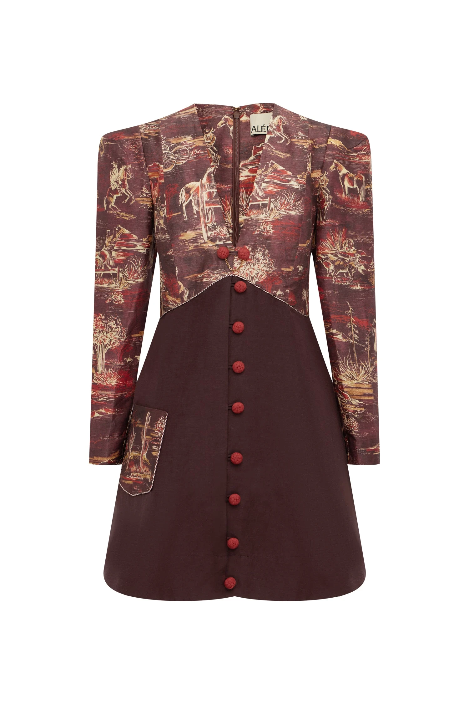 Ezra Mini Dress by Alemais - Dresses Alémais Ezra Mini Dress