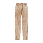 Alémais Spur Denim Cropped Jean