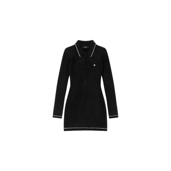 Amiri MA Velvet Knit Dress