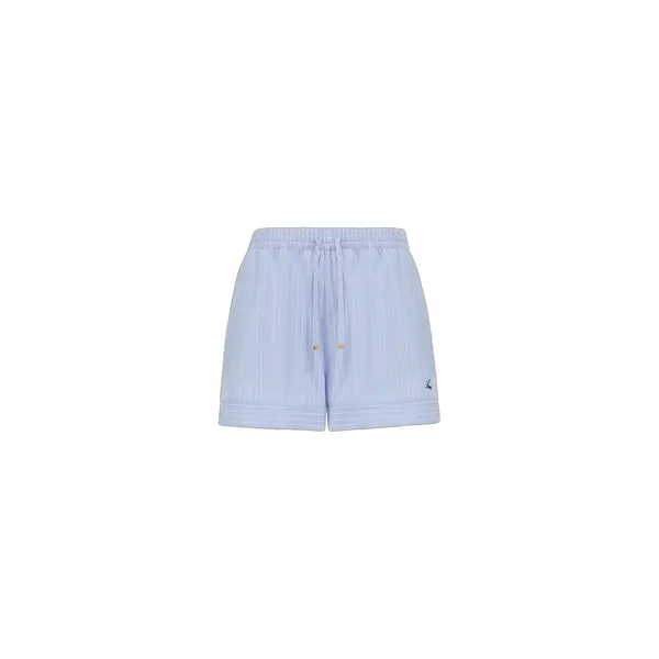 Striped Short in Ashley Blue