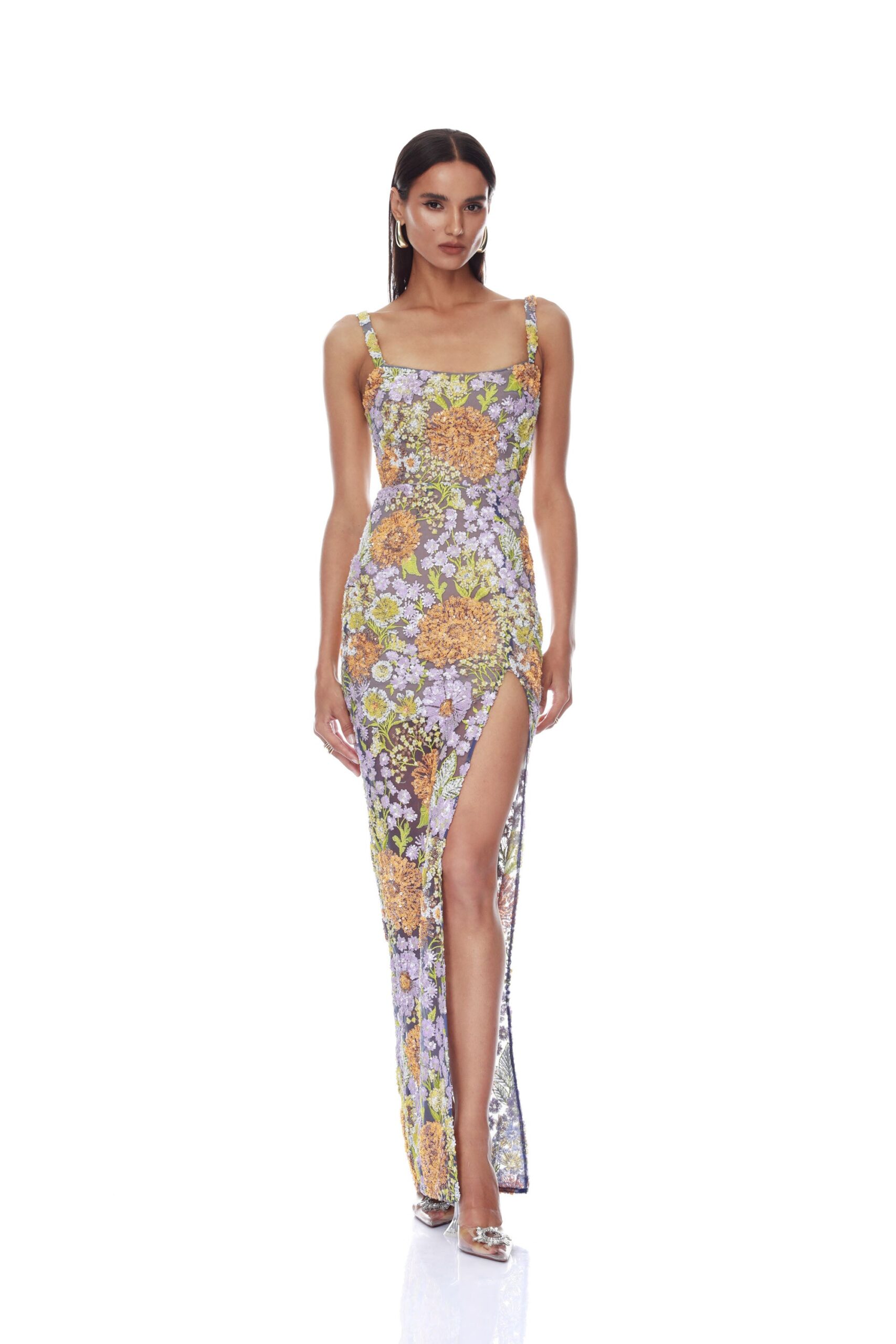 Bronx and Banco Dresses - Bronx and Banco Sequin Evening Dress - Natalie De'Banco Design - Shop at Coveti Bronx and Banco dress