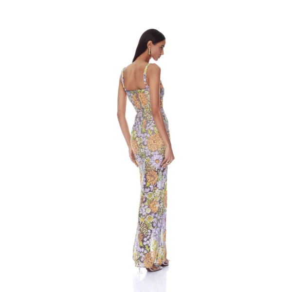 Multicolour maxi dresse