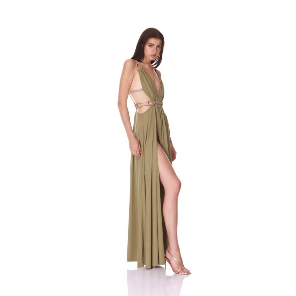 Brielle Sage Diamond Gown