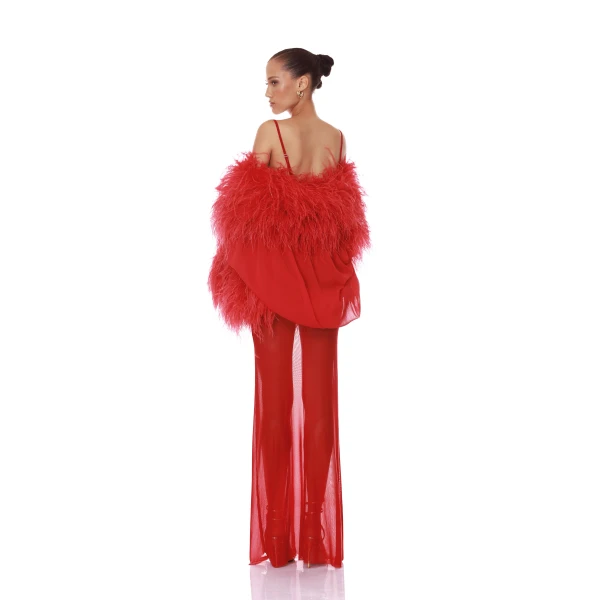 Red jacket