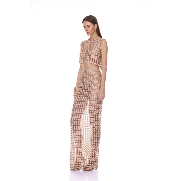 Nomad Embellished Maxi Skirt