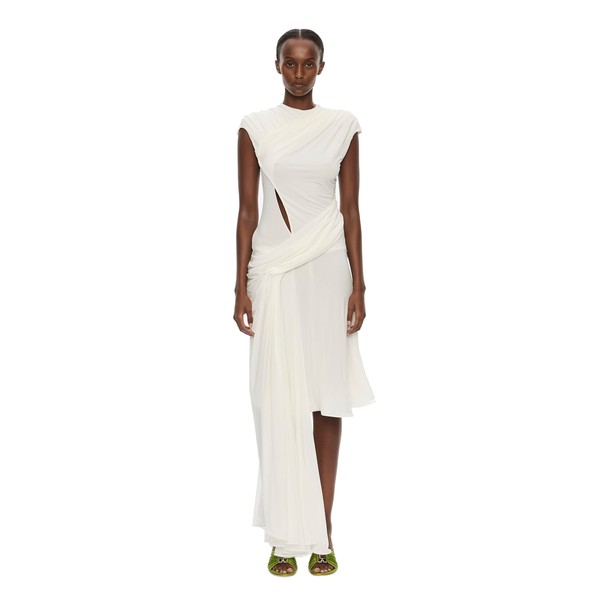 Christopher Esber Adriea Tiered Tank Dress in White