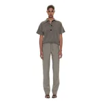 Christopher Esber Banyan Panelled Tie Trouser in Tropical Sage Marle