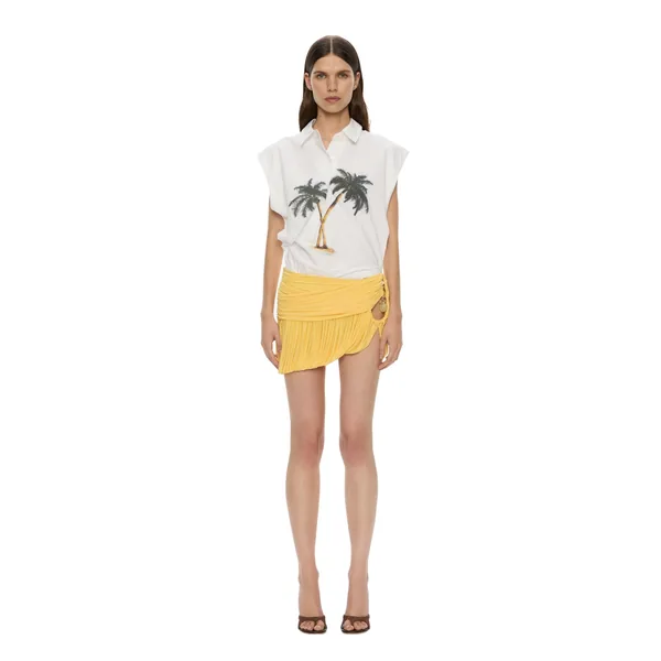 Christopher Esber beach glass bubble mini skirt