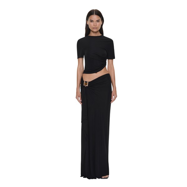 Christopher Esber bezel quartz cascade skirt