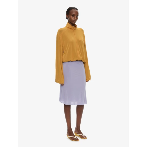 Christopher Esber Dannie Jersey Jacket in Honeyed Caper, view 2