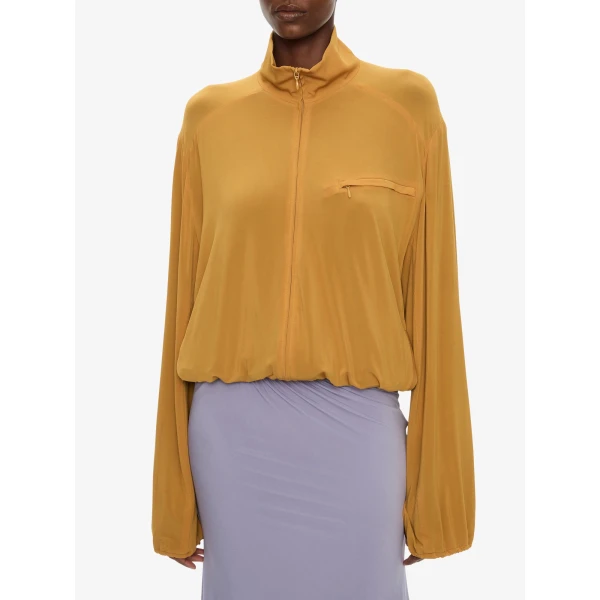 Christopher Esber Dannie Skirt in Lavender Powder Black, view 3