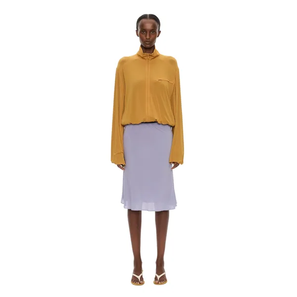 Dannie Skirt in Lavender Powder Black