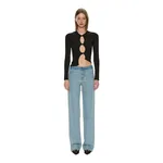 Christopher Esber open twist long sleeve top
