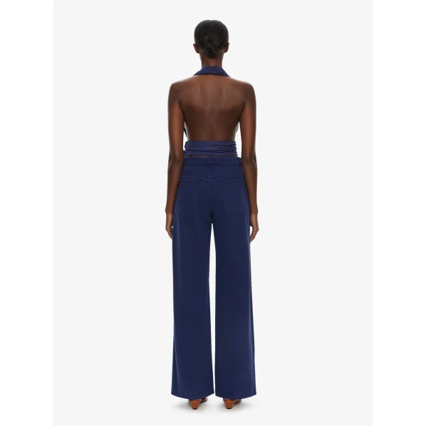 Christopher Esber Relaxed Denim Quartz Jean in Ink, view 5