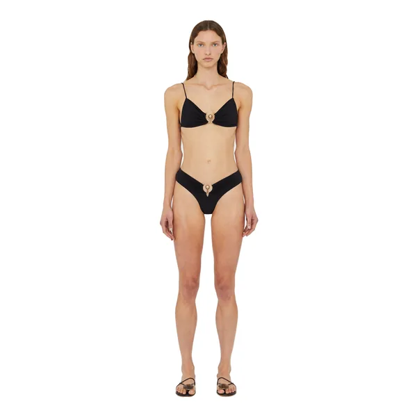 Christopher Esber ruched orbit triangle bikini top